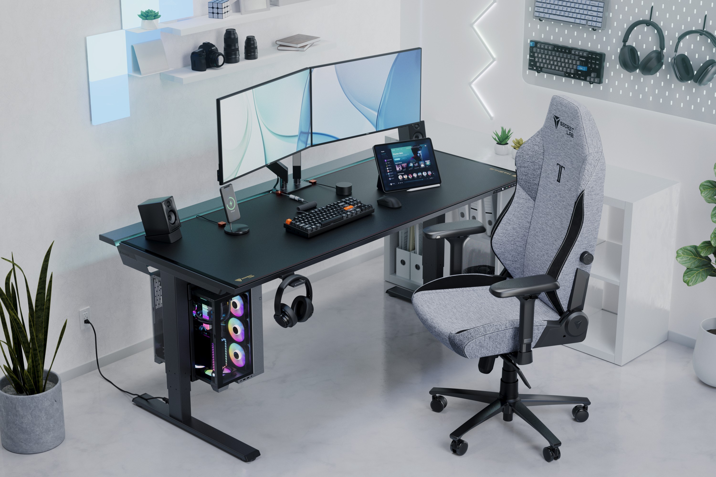 Secretlab Magnus Pro XL – biurko z regulacją wysokości z magnetycznym ekosystemem
