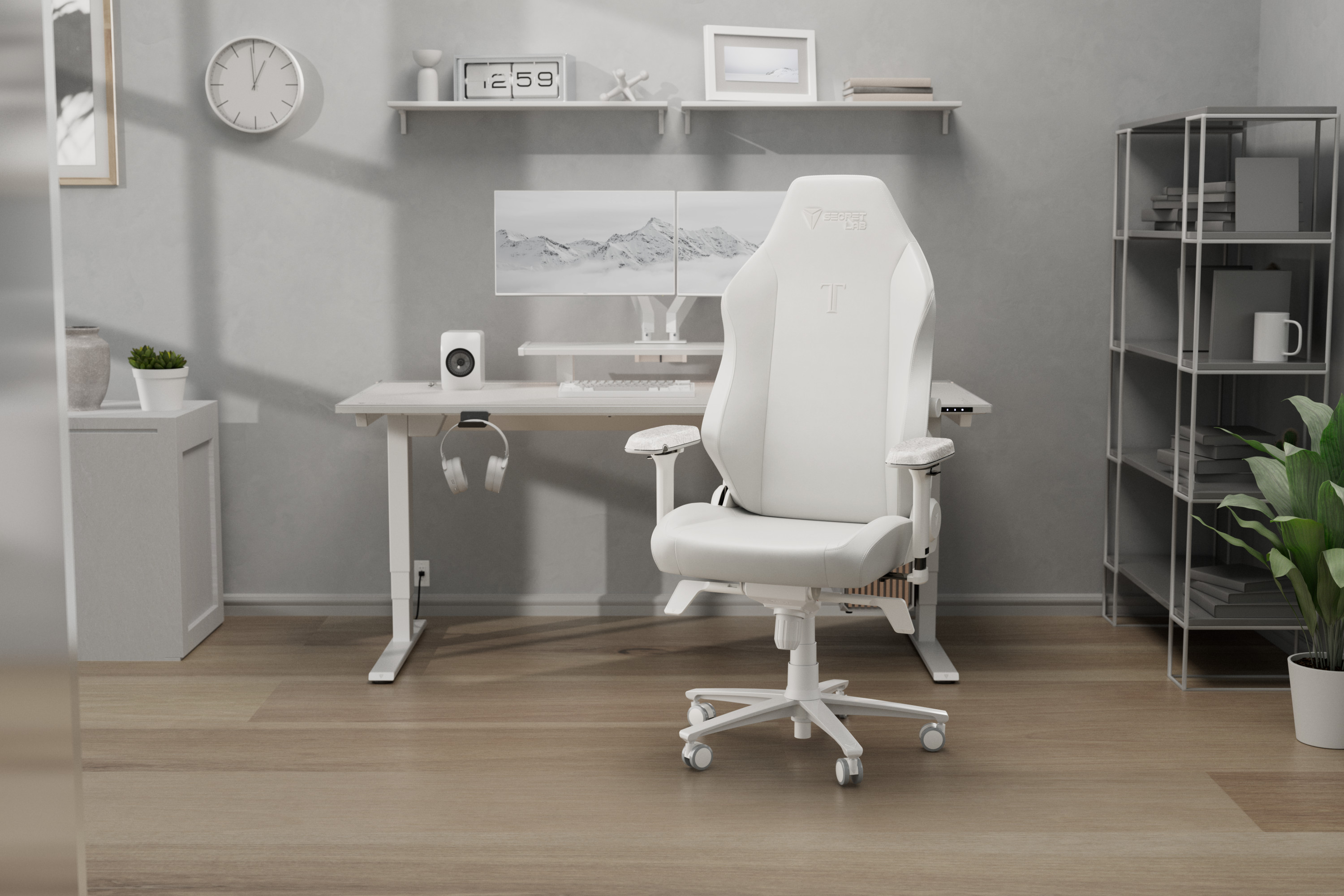 Secretlab Titan Evo NanoGen Edition gaming chair in Pure White