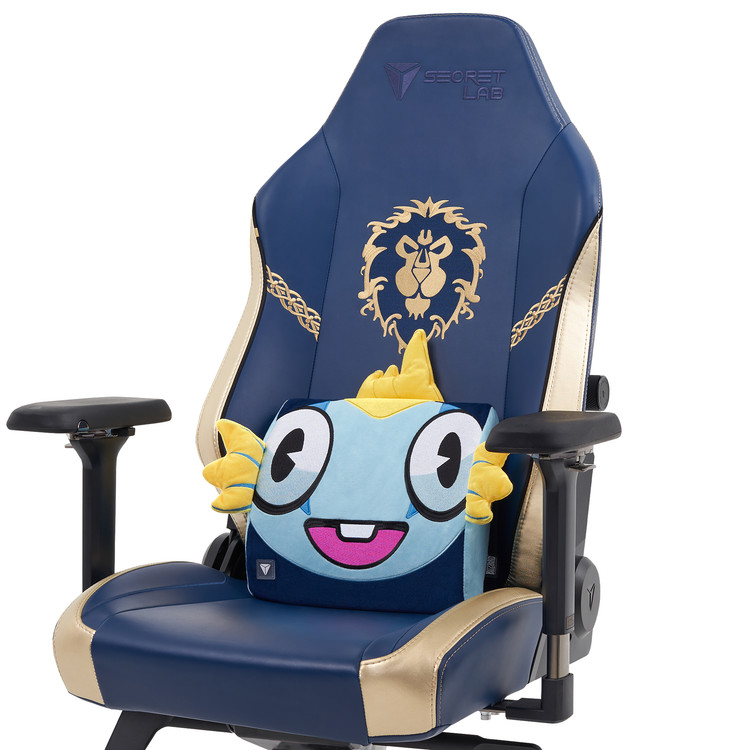 VK design  x SECRETBACE  x MEANING クッション Secretlab Memory Foam Lumbar Pillow - World of Warcraft Edition