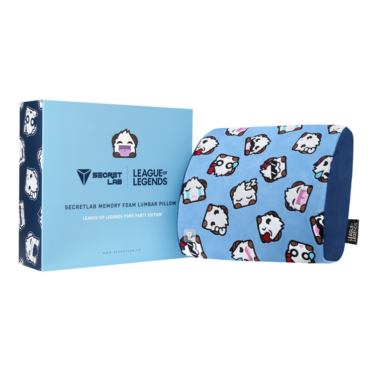 Secretlab Memory Foam Lumbar Pillow - League of Legends Edition