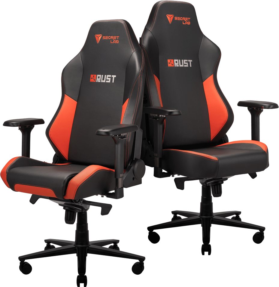 Secretlab x Rust - OMEGA and TITAN Special Edition Gaming Chairs