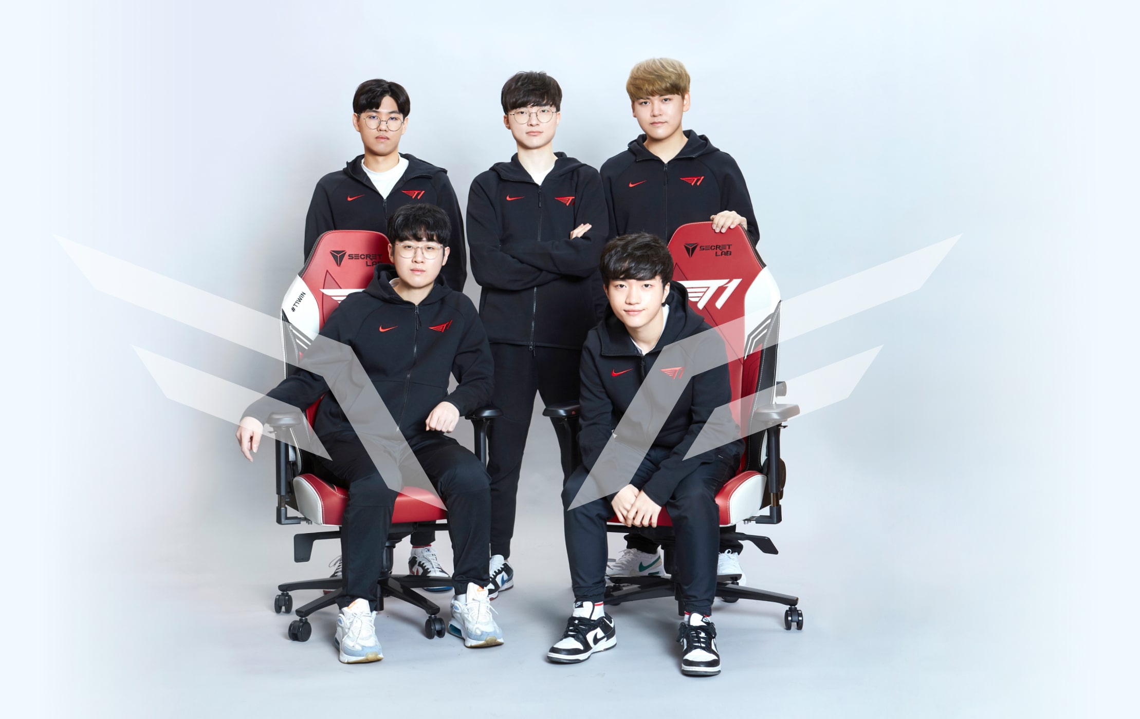Secretlab x T1 - OMEGA and TITAN Special Edition Gaming Chairs
