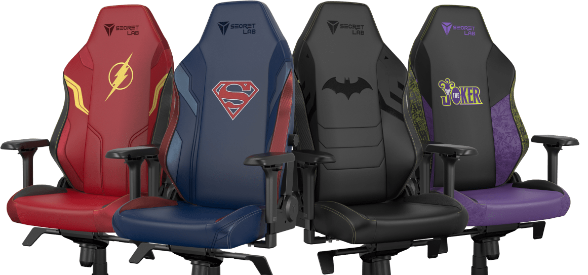 Arriba 73+ imagen secretlab batman chair