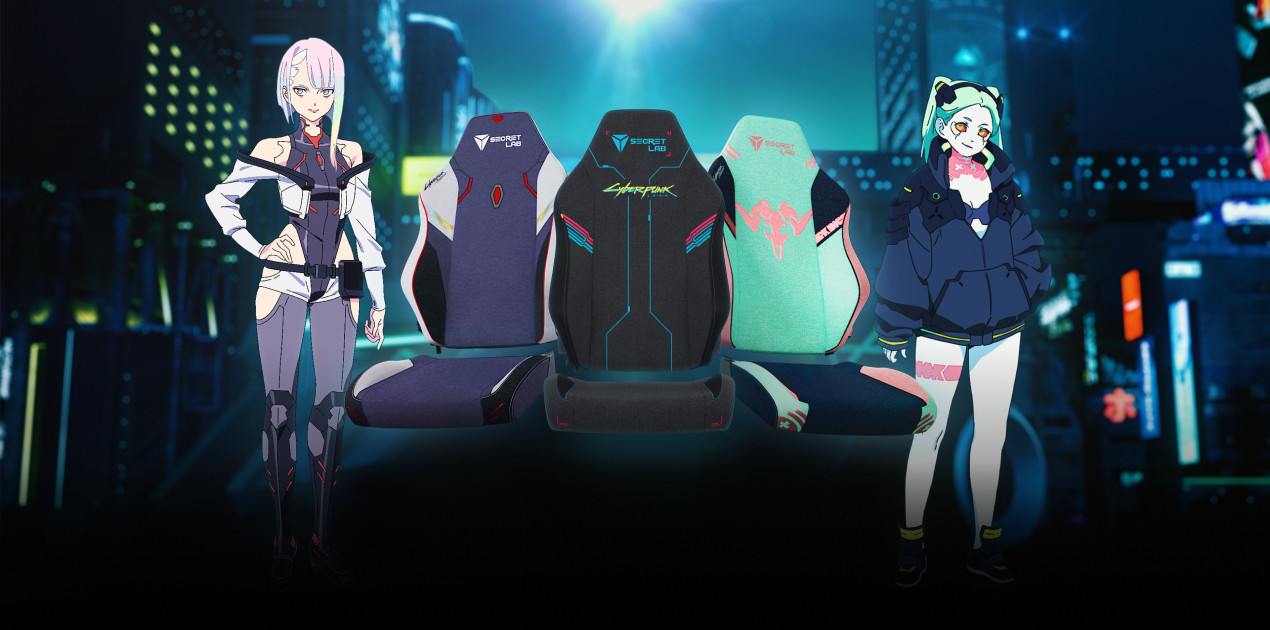 Cyberpunk 2077 Secretlab SKINS Edgerunners Edition are here