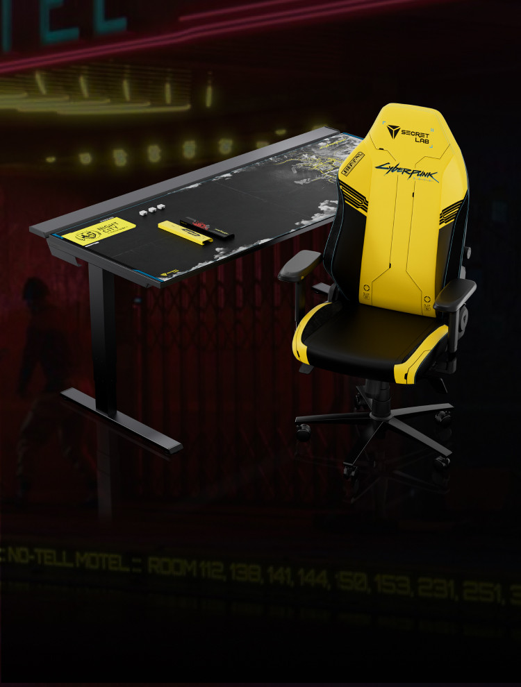 David and Lucy Take the Cyberpunk 2077 x Secretlab Chair for a