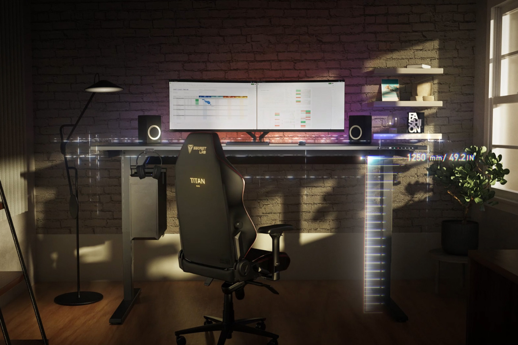 Cyberforge3d Magnetic Desk Drawer For Secretlab Magnus Pro XL – Black, 12x9