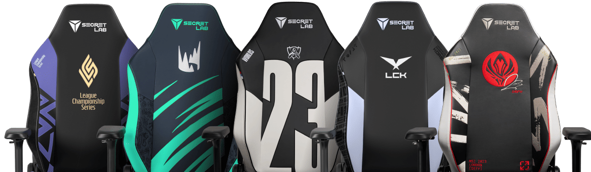 Secretlab esports Editions gaming chairs
