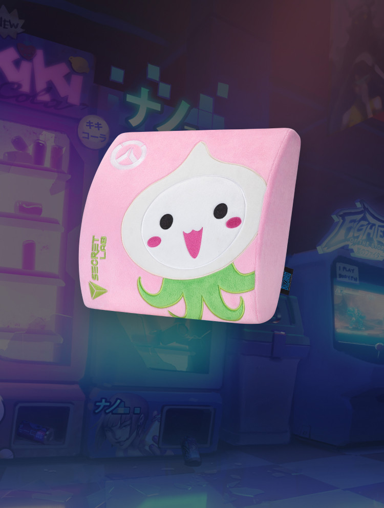 Secretlab Memory Foam Lumbar Pillow - Overwatch Pachimari Edition