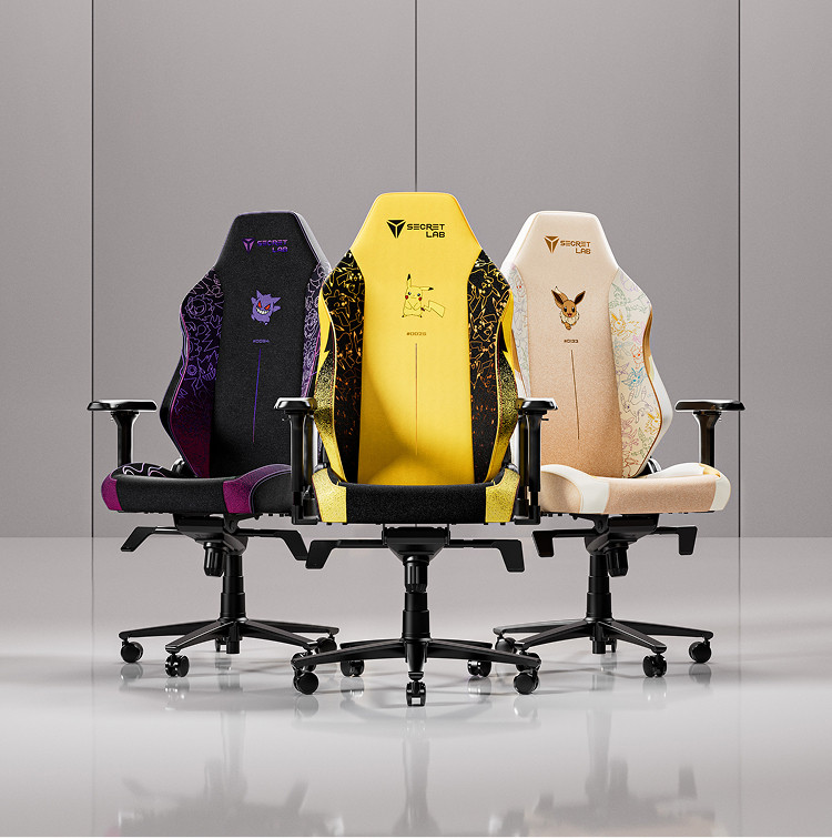 Pokemonクラブチェア ４種類 Secretlab Pokémon Collection | Secretlab US