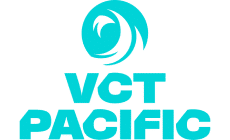 The VCT 2023 Pacific logo.