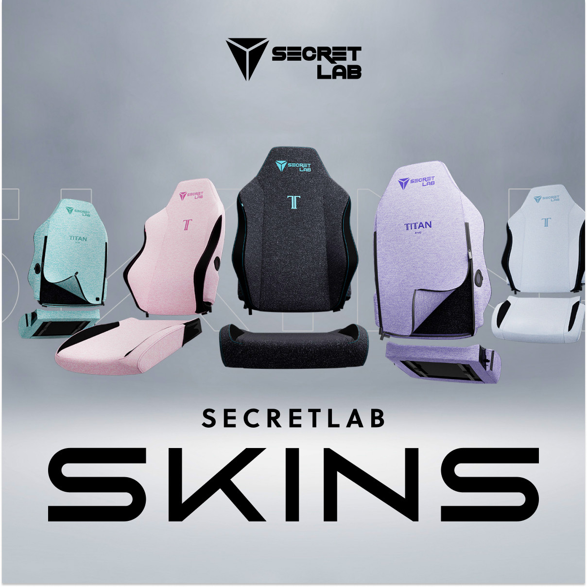 Secretlab SKINS - Las primeras fundas para sillas gamer de primera calidad  del mundo