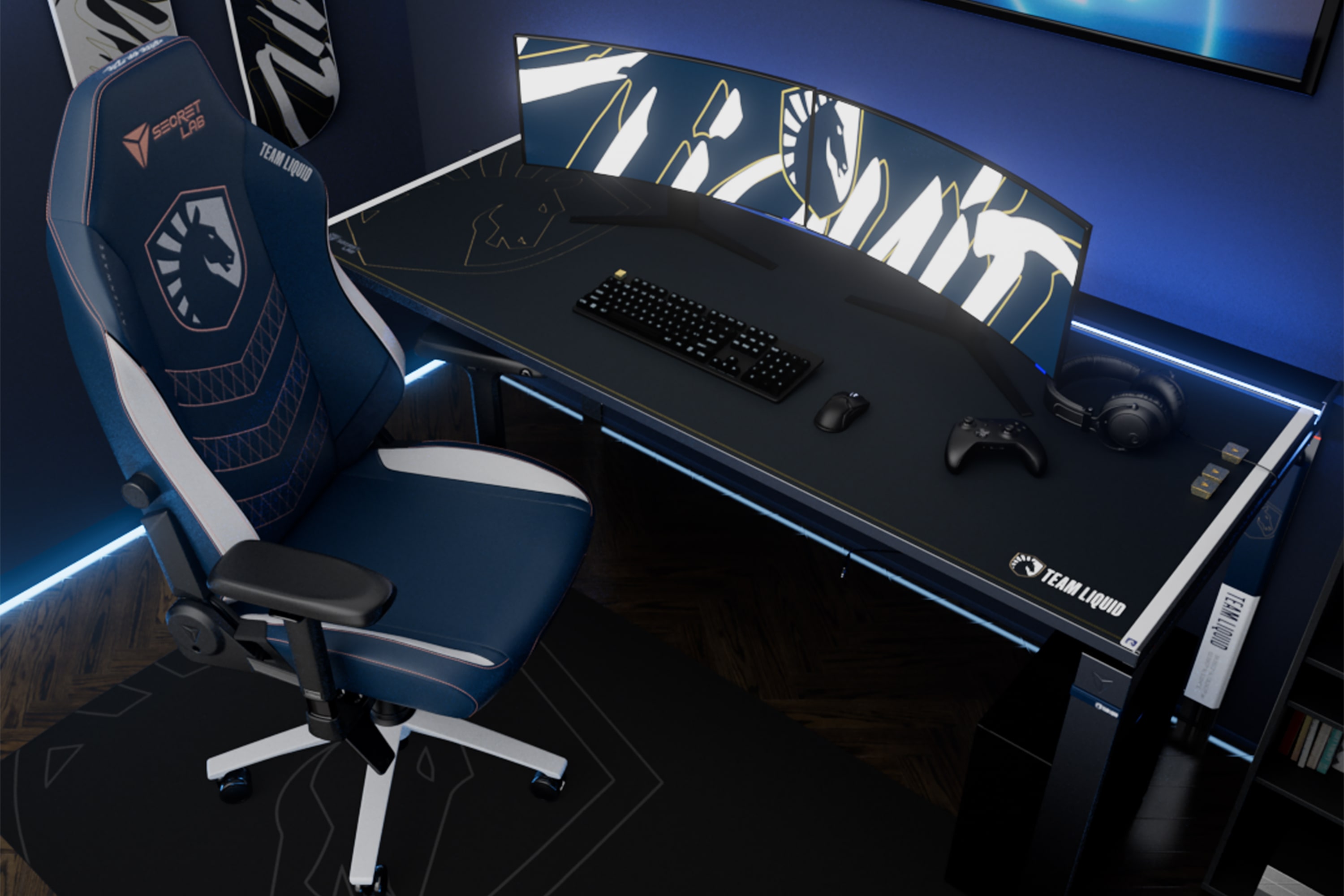 Team Liquid x Secretlab gaming chair