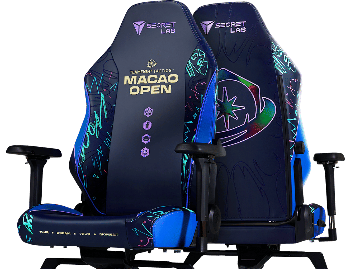 Secretlab Macao Championship Edition gaming chairs