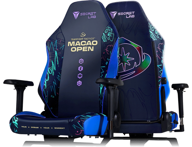 Secretlab Macao Championship Edition gaming chairs