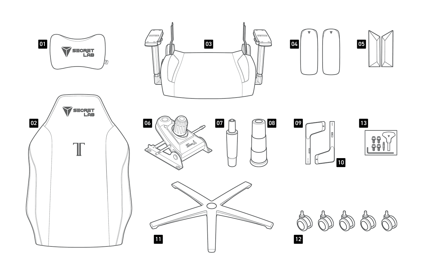 Secretlab TITAN Evo: What's in the box?