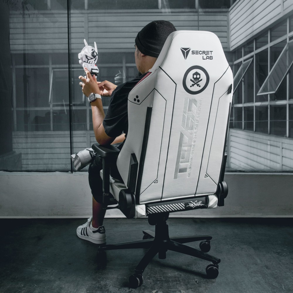 Back view of Secretalab QUICCS Edition gaming chair