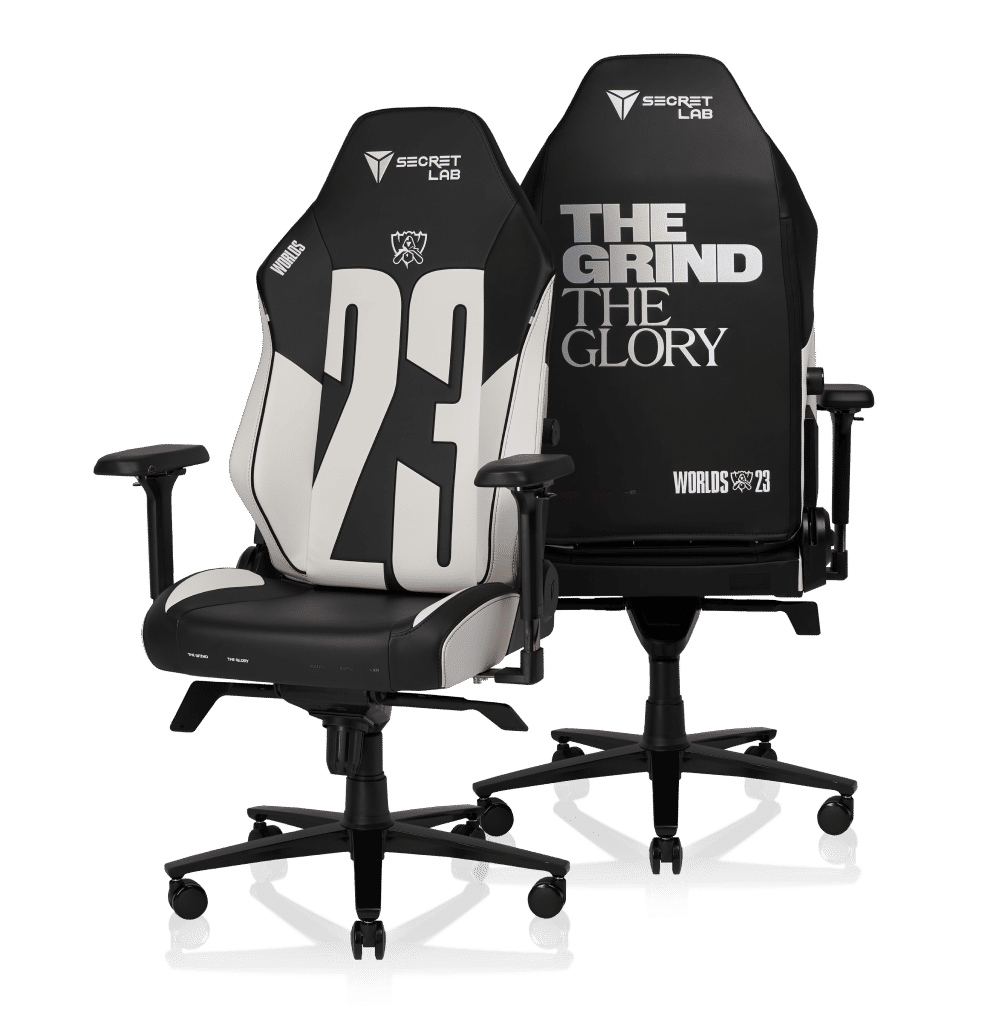 League of Legends esports x Secretlab chairs