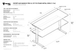 Secretlab MAGNUS Pro XL Specification Sheet