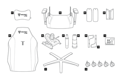 Secretlab TITAN Evo: What's in the box?