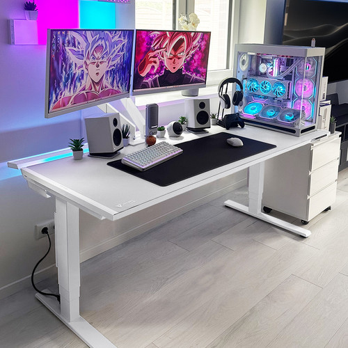Product setup photo of Secretlab White MAGNUS Pro