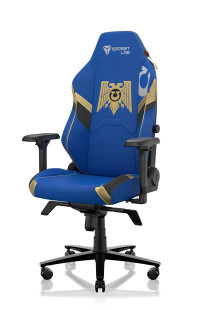 Secretlab TITAN Evo - XLサイズ - Secretlab NEO™ ハイブリッドレザーレット - Warhammer ウォーハンマー40,000 ウルトラマリン エディション