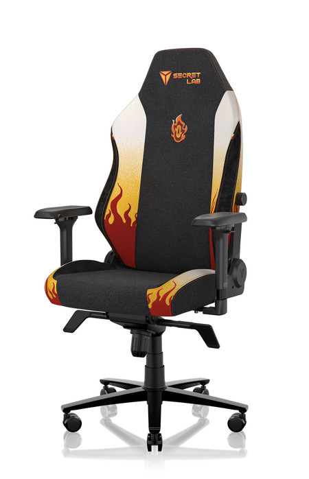 Secret lab gaming chair blue sale